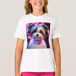 ガールズウェアテンプレートパピーガールズキッズTシャツ Tシャツ