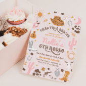 ガールズウェスタン招待状 |女性のカーボーイ招待状 招待状