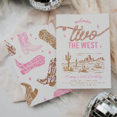 ガールズウェスタン2nd誕生日招待状 招待状