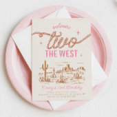 ガールズウェスタン2nd誕生日招待状 招待状