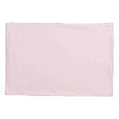 ガールズウォーターモダンカラースロスピンパーソナライズされたク 枕カバー (裏面)