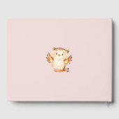 ガールズウッドランドベビーシャワーゲストブック ゲストブック (裏面)