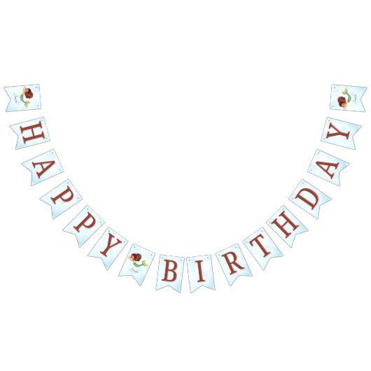ガールズエイジマーメイドザシー誕生日 バンティングフラッグ (全)