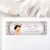 ガールズエンジェルバプティスマ《キリスト教》洗礼式や命名式 ラベル (インサイチュ)