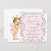 ガールズエンジェルバプテスマ 招待状 (正面/裏面)