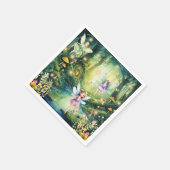 ガールズエンチャントフォレスト妖精誕生日 スタンダードカクテルナプキン (角)
