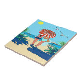 ガールズオンビーチ タイル (側面)