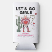 ガールズカウガール独身最後の週末 スリム缶クーラー (裏面)