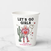 ガールズカウガール独身最後の週末 紙コップ (裏面)