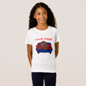 ガールズカウチポテトシャツ Tシャツ (正面フル)