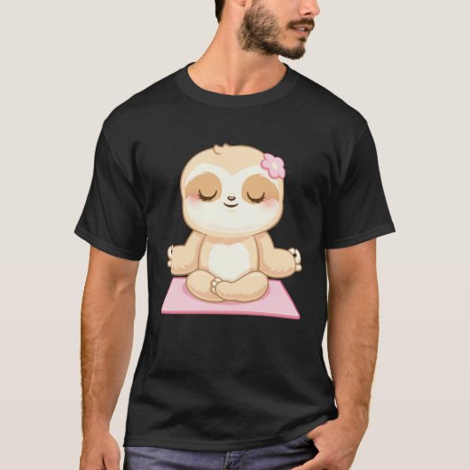 ガールズカットヨガ Tシャツ (正面)