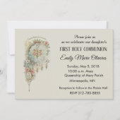 ガールズカトリック第一聖餐式招待状 招待状 (正面)