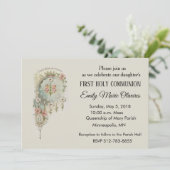 ガールズカトリック第一聖餐式招待状 招待状 (スタンド正面)