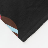 ガールズカラテハッピーイースター装飾品 フリースブランケット (角)