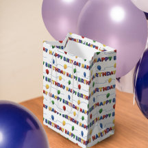 ガールズカラフルバルーンハッピーバースデー抱き枕