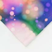 ガールズカラーバーストバレエダンサーフリースブランケット フリースブランケット (角)