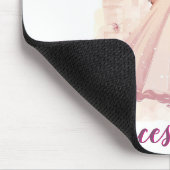 ガールズカワイイプリンセススパークルパーソナライズされた マウスパッド (コーナー)