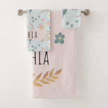 ガールズカワイトパステルフローラボタニックパターンキッズ