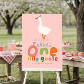 ガールズガ間抜けース1stバースデーピンク歓迎サイン ポスター