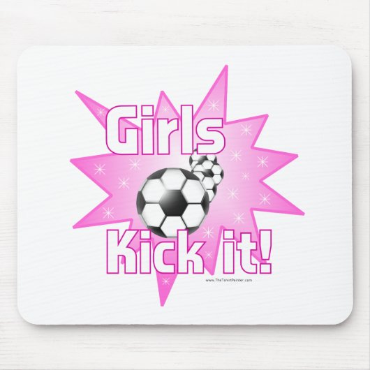 ガールズキック マウスパッド (正面)