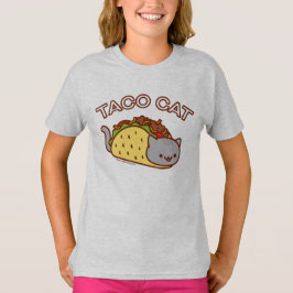 ガールズキャットTシャツ「TACO CAT」 Tシャツ