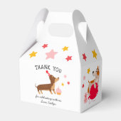 ガールズキュートピンク誕生日パウィドッグ フェイバーボックス (正面サイド)