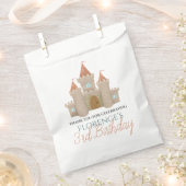 ガールズキュートフェアヤーブルキャッスル子供の誕生日 フェイバーバッグ (クリップ留めされた状態)