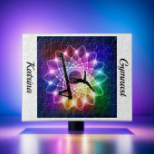 ガールズギムナストバランスビームパーソナライズされた ジグソーパズル