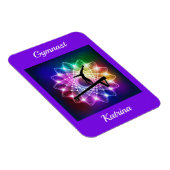 ガールズギムナストバランスビームパーソナライズされた マグネット (右側)