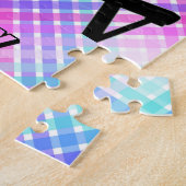 ガールズギムナスト体操バランスビームパステル ジグソーパズル (側面)