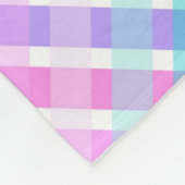 ガールズギムナスト体操バランスビームパステル フリースブランケット (角)