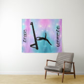 ガールズギムナスト体操バランスビーム タペストリー (インサイチュ(横))