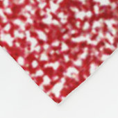 ガールズギムナスト赤、白と青のスパークルカスタム フリースブランケット (角)