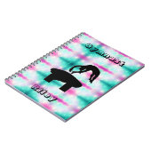 ガールズギムナストVault体操カスタム手帳 ノートブック (左側)