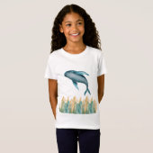 ガールズクジラエコ Tシャツ (正面フル)