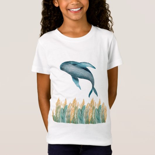 ガールズクジラエコ Tシャツ (正面)