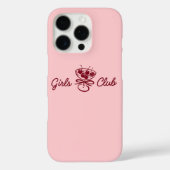 ガールズクラブ Case-Mate iPhoneケース (裏面)