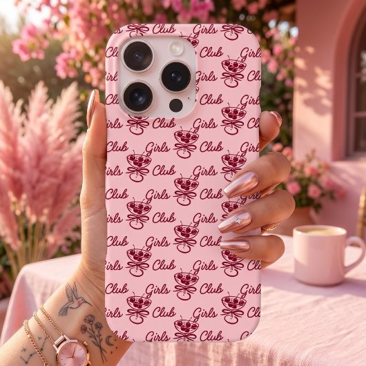 ガールズクラブ iPhoneケース
