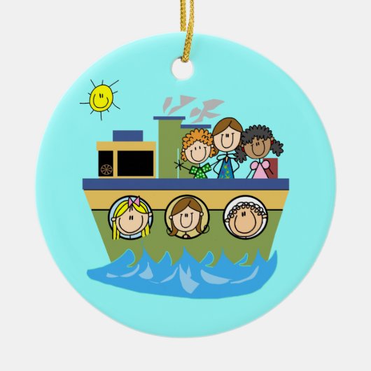 ガールズクルーズ セラミックオーナメント (正面)