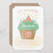 ガールズグランプ誕生日パーティーへの招待 招待状 (正面/裏面)