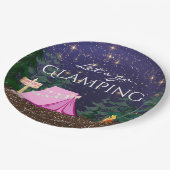 ガールズグランプ誕生日パーティー ペーパープレート (アングル)