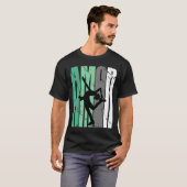 ガールズグリーン動揺してアモール大好きチームガールインスピレーション Tシャツ (正面フル)