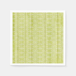 ガールズグリーン素朴ウッドコテージシックティーパーティー スタンダードカクテルナプキン