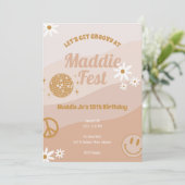 ガールズグルーヴィフェスティバルビベス誕生日招待状 招待状 (スタンド正面)