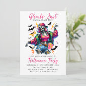 ガールズグールズナイトアウトアダルトハローウィンパーティ 招待状 (スタンド正面)