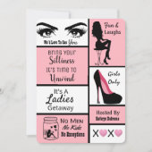 ガールズゲタウェイ 招待状 (正面)