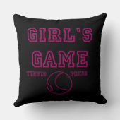 ガールズゲームスローデザイン クッション (裏面)