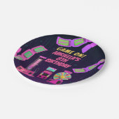 ガールズゲーム&アーケード誕生日 ペーパープレート (アングル)