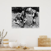 ガールズコレクティングカエル, 1940年代 ポスター (キッチン)