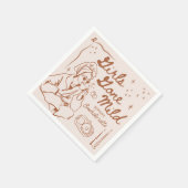 ガールズゴングマイルドバチェロレッテデコル スタンダードカクテルナプキン (角)